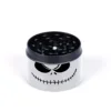 2" Black Skeleton Picture Metal Herb Grinder 4