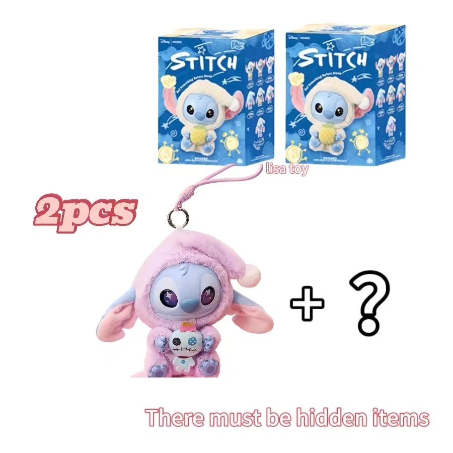 New Miniso Disney Stitch Eat, Sleep Series Vinyl Blind Box Pendant