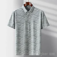 Polo d'été à manches courtes pour hommes, grande taille, 9XL, 11XL, haut décontracté ample 3
