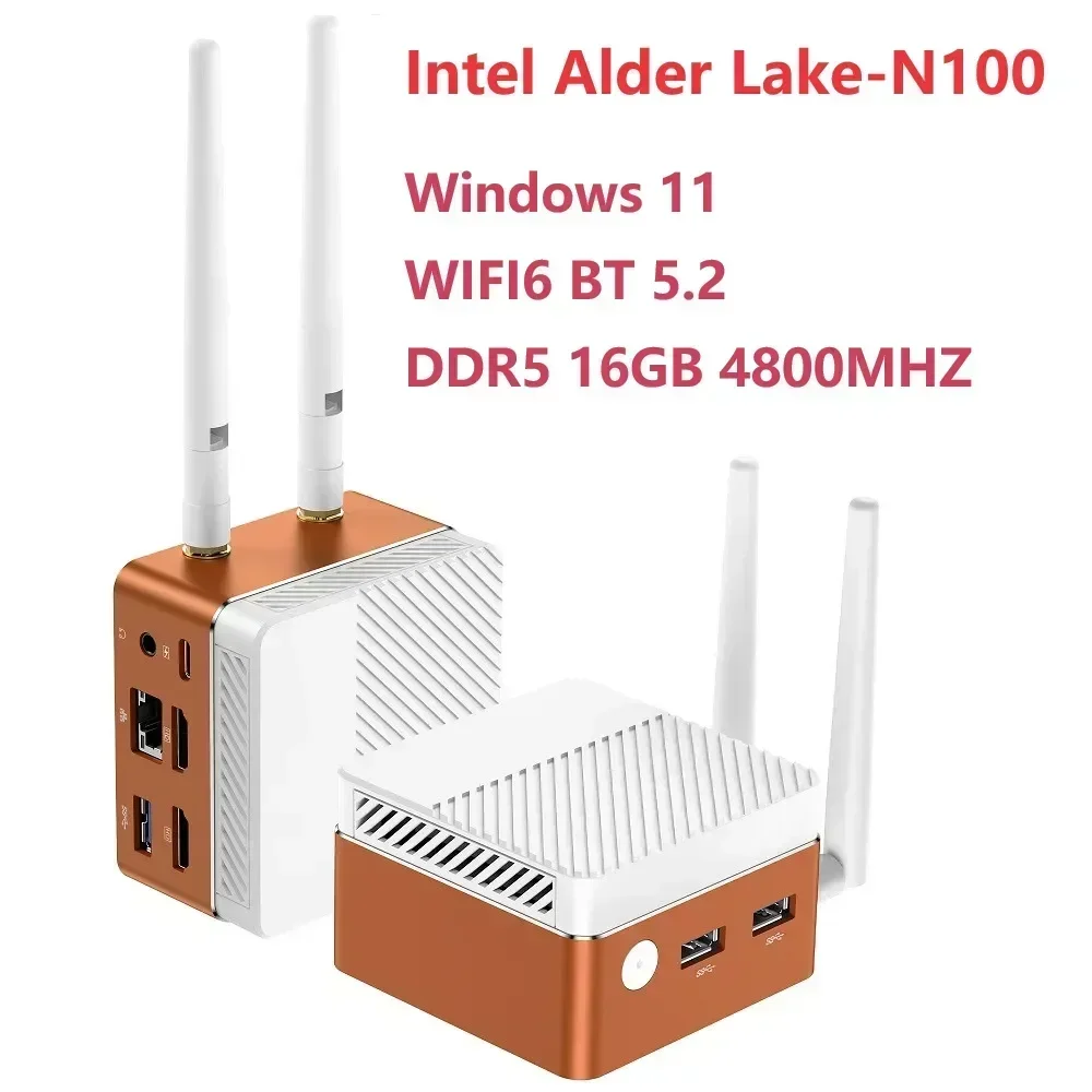 【ミニPC Alder Lake N100 16GB+256GB】 Amazon.com: QAZIPO Mini PC, 12th Alder Lake N100 (up to 3.4