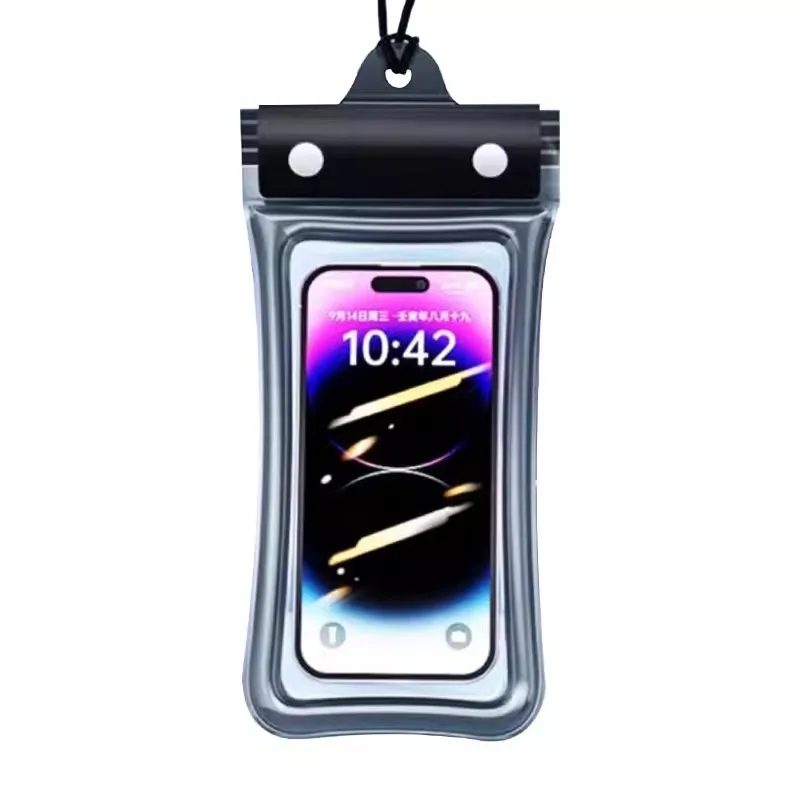 Outdoor Universal Various Mobile Phones Drift Bag Pouch with Lanyard Photographed Can Touchable Screen Seal Clear Waterproof Bag
