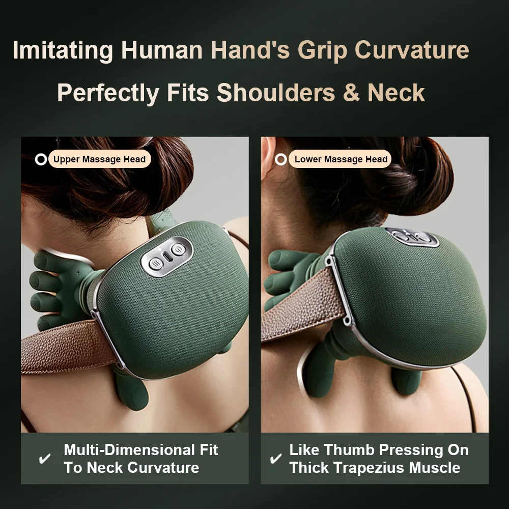 Heated Shiatsu Neck Massager 4
