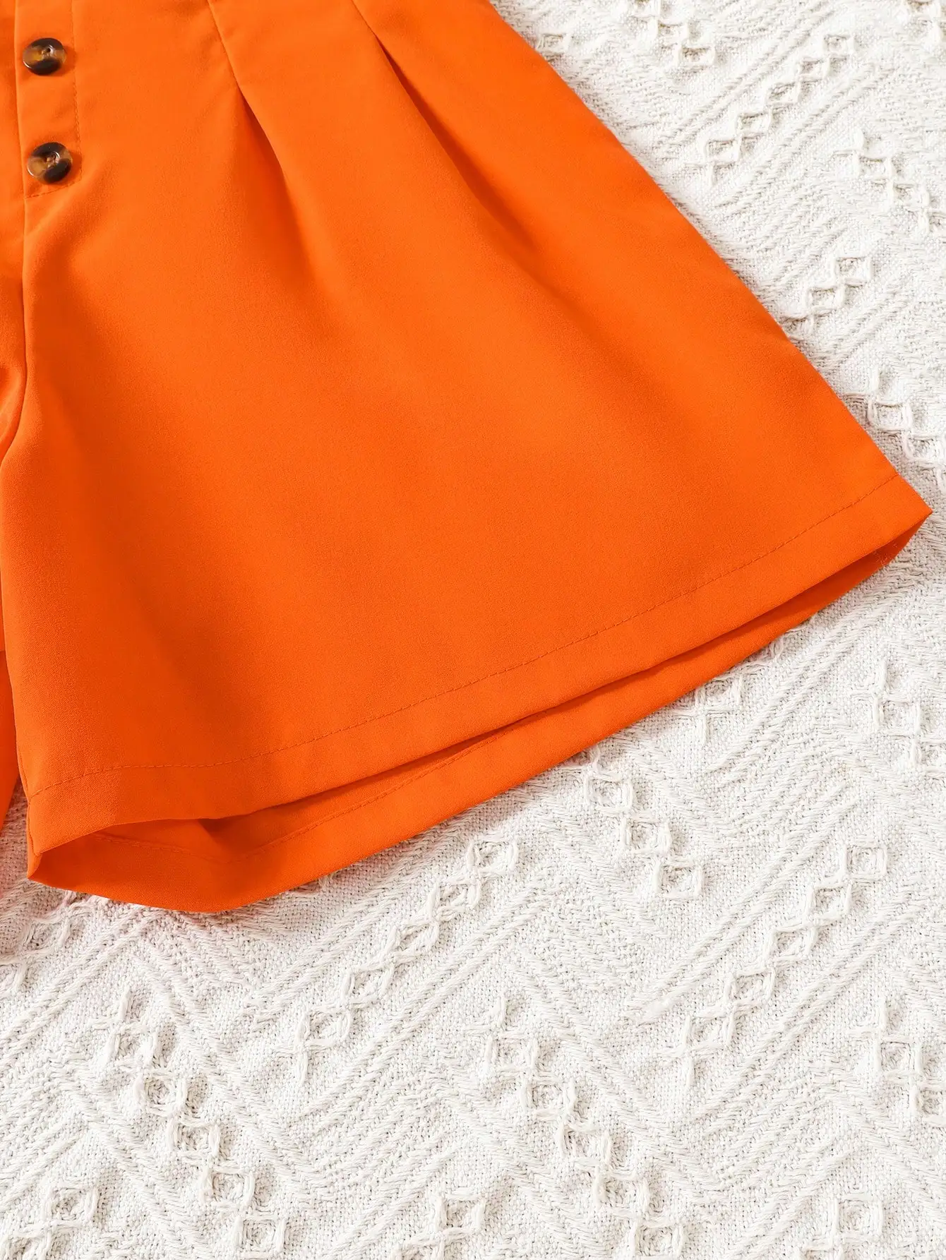Summer Work Shorts For Girls Simple High Waisted Casual And Versatile Loose And Slim Wide Leg Korean Version Of Girls' Pants