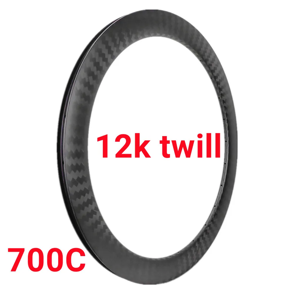 30mm Wide Factory Sell Road Bike Carbon Rim 700C 40mm Depth Hookless
