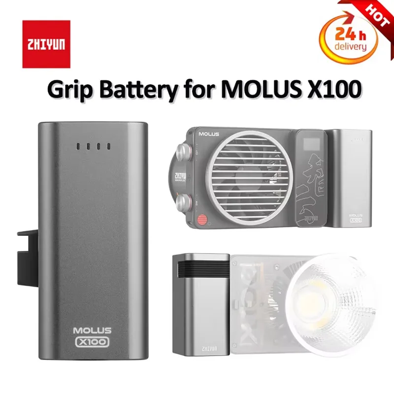 ZHIYUN MOLUS X100 純正バッテリー×3個付属 ZHIYUN MOLUS X100 純正バッテリー×3個付属