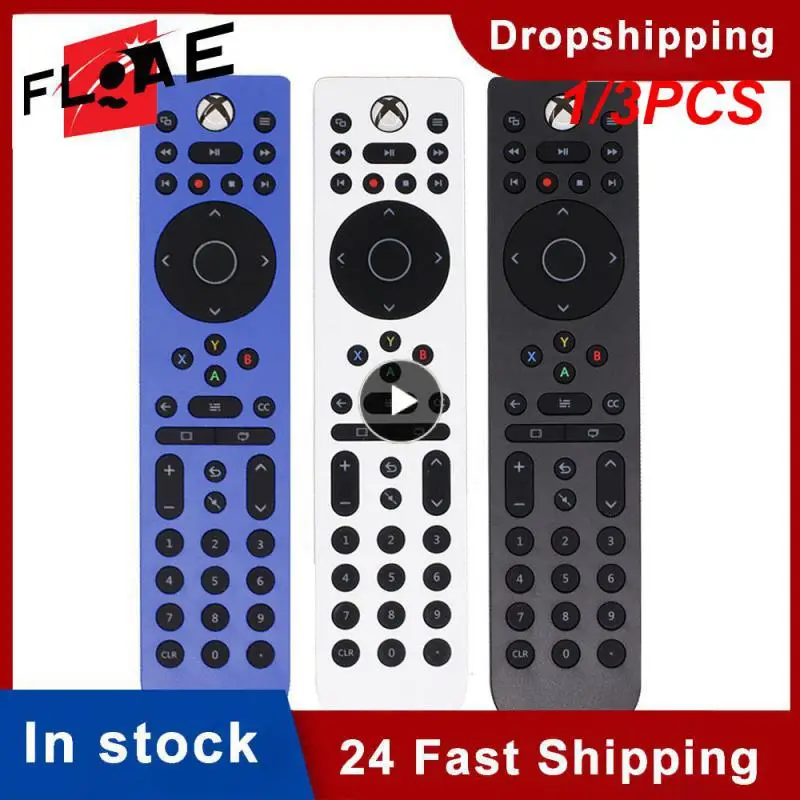 1/3Pcs Media Remote Control Console Controller Di Intrattenimento Multimediale Pulsante Retroilluminato Per Host Serie X/S