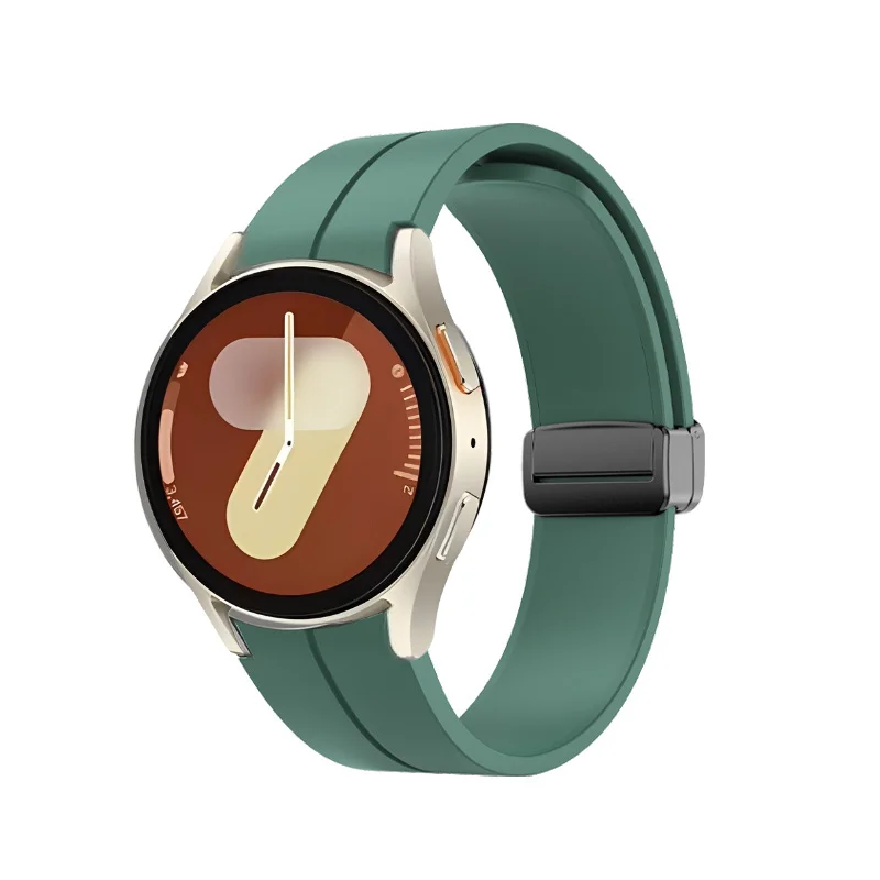 Magnetic Buckle Silicone Strap Wristband Replacement