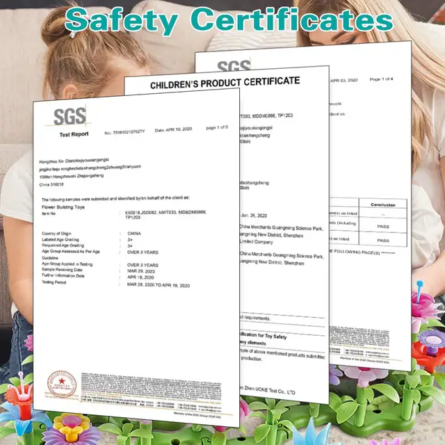 Flower Garden Building Toys For Girls Gardening Pretend Gift For Kids Stacking Game Toddlers Playset Educational Activity 6