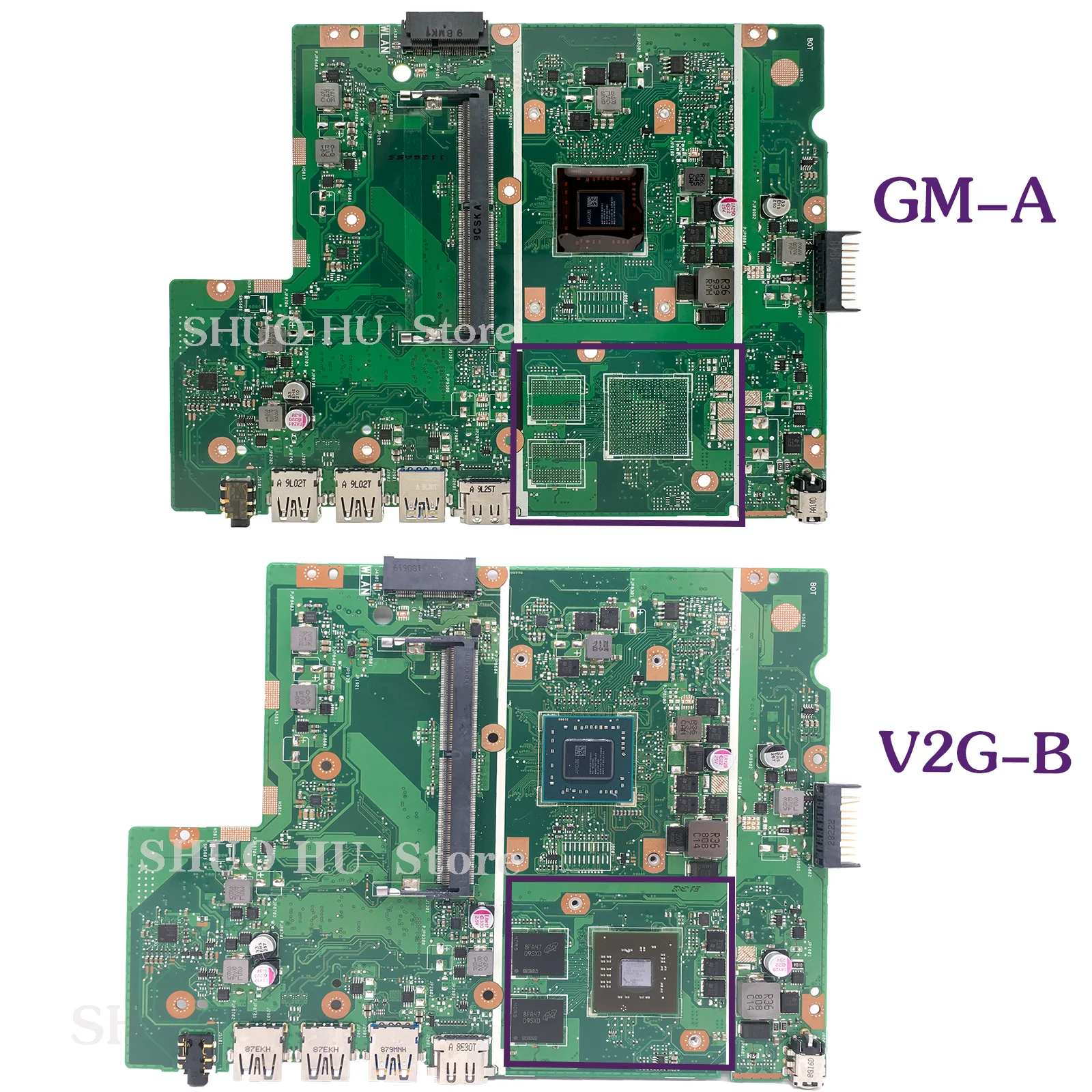 Kefu X540bp Mainboard com Amd A6-9225 A9-9425 Cpu para Asus X540 X540bp X540ba X540b Placa-mãe do Portátil 100 Funcionando Bem - Imagem 3