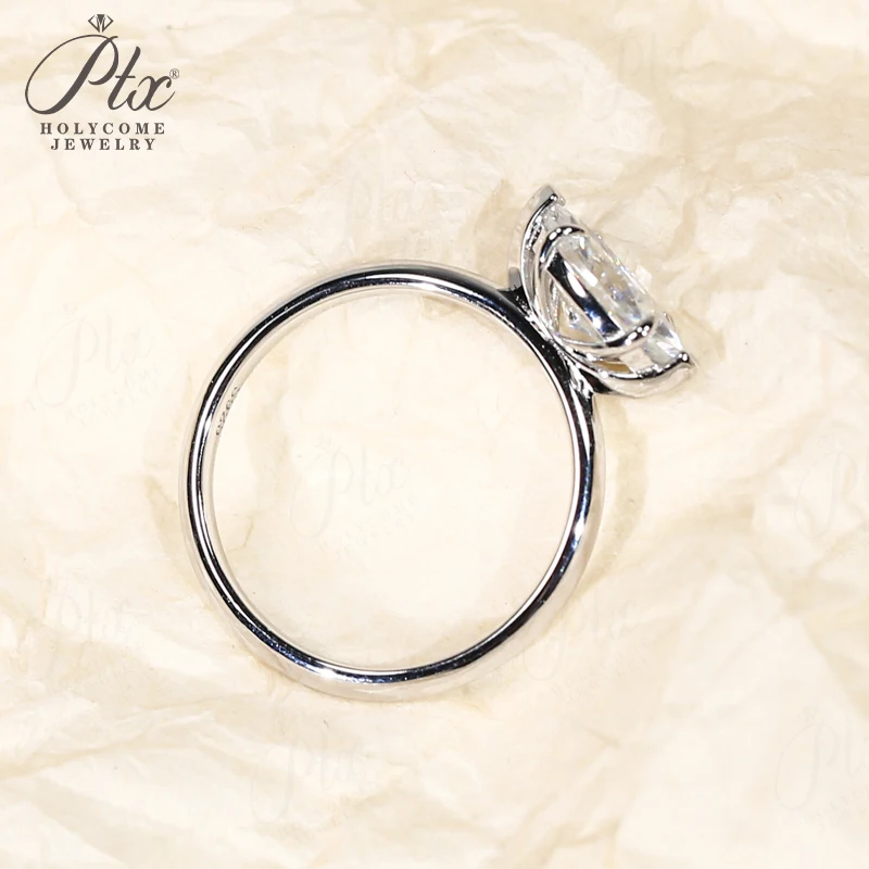 6-Zackiger Ring 18K Gold Moissanit Diamant D-Farbe VVS1 Reinheit Marquise-Form 10K 14K S925 für Frauen Geburtstagsgeschenk Hohe Qualität – Detail 27