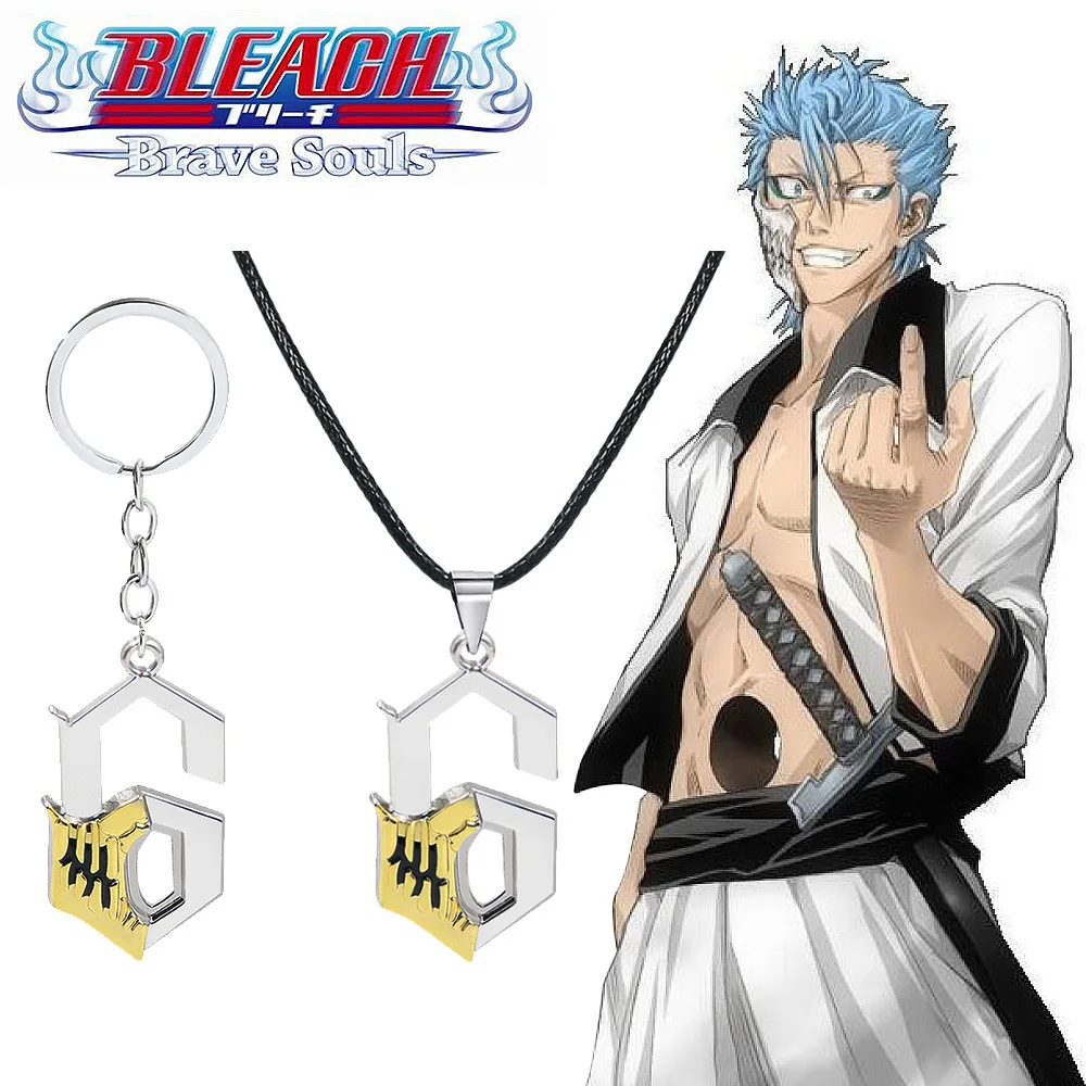 Pendant Necklace Jewelry Bleach Anime Necklaces Grimmjow Necklace