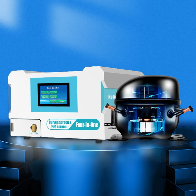 LCD screen laminating machine, defoaming machine, all-in-one, ready to use, suitable for straight, curved and flexible screens