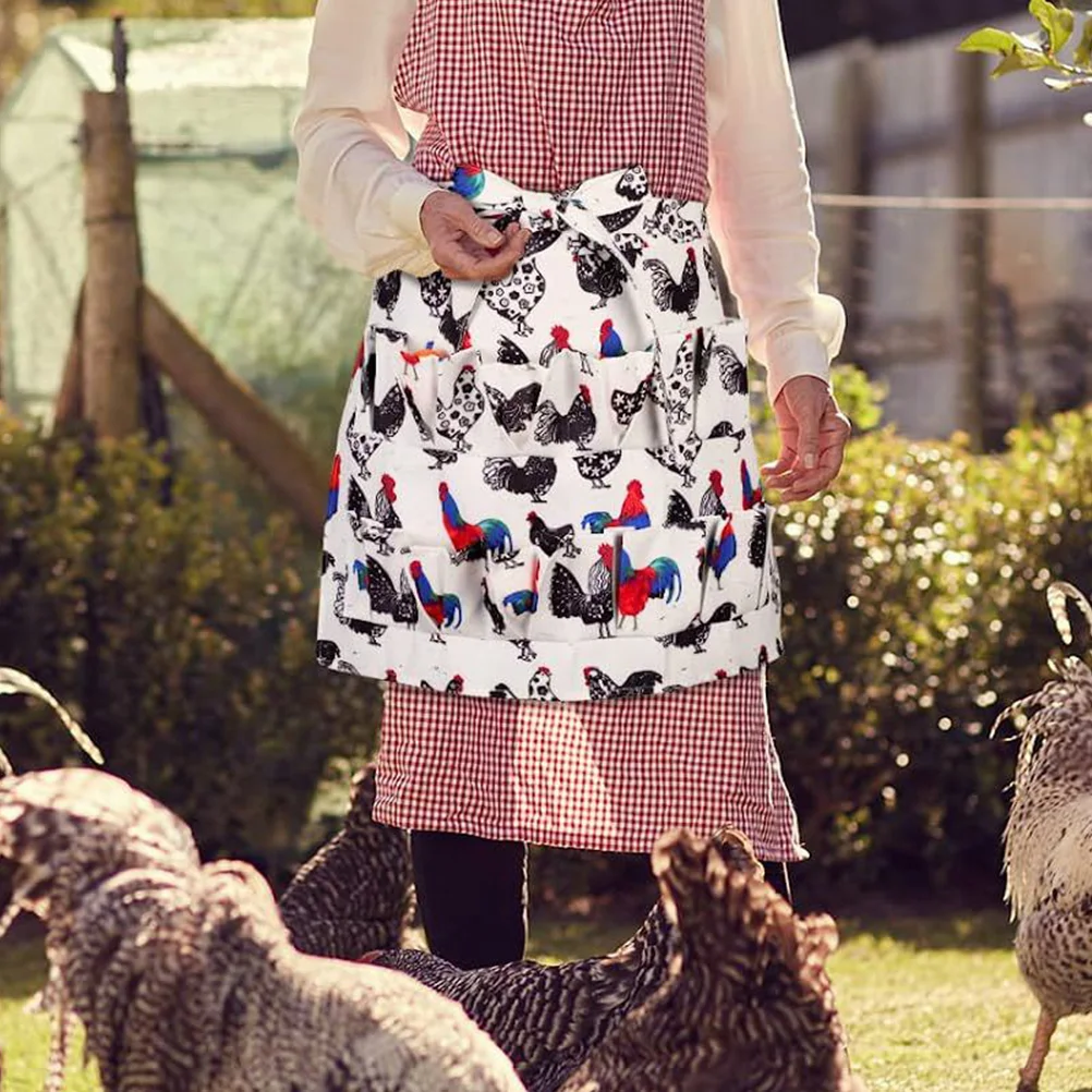 

Фартук для сбора яиц с карманом для свежих яиц