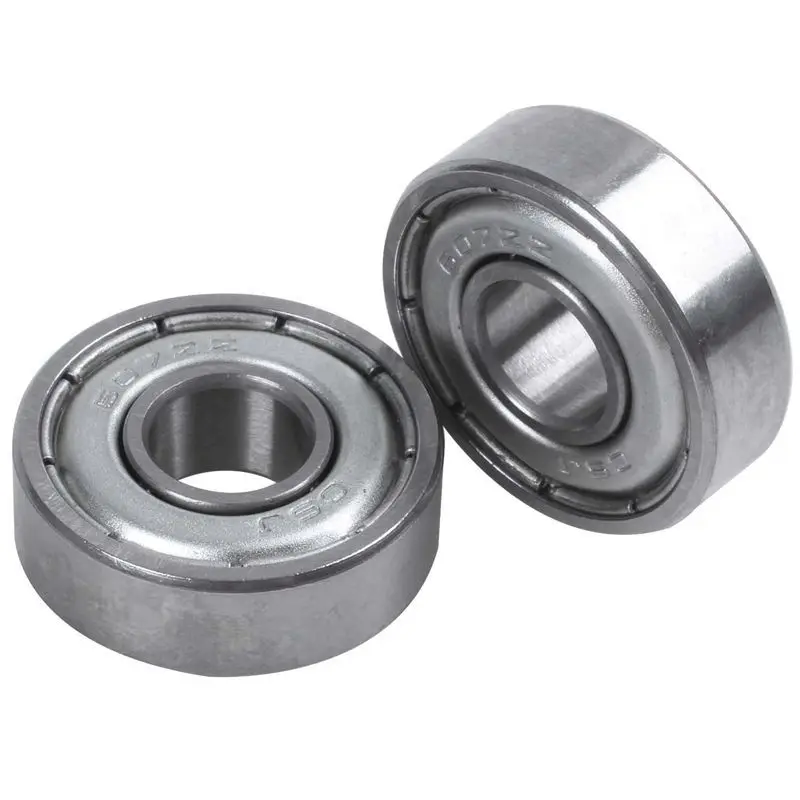 607Z 7 x 19 x 6mm Double Shielded Deep Groove Ball Bearings 5 Pcs