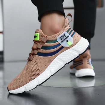 Men Casual Sneakers Summer Breathable Sport Shoes Lightweight Outdoor Mesh Running Shoes Athletic Jogging Tenis Walking Shoes 2