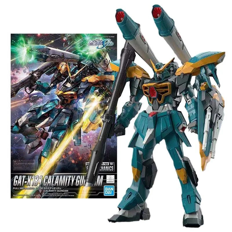 

Фигурка Bandai, модель Gundam, Комплект аниме-фигурок FM 1/100, мобильный костюм бедствия, игрушки для мальчиков, детские подарки