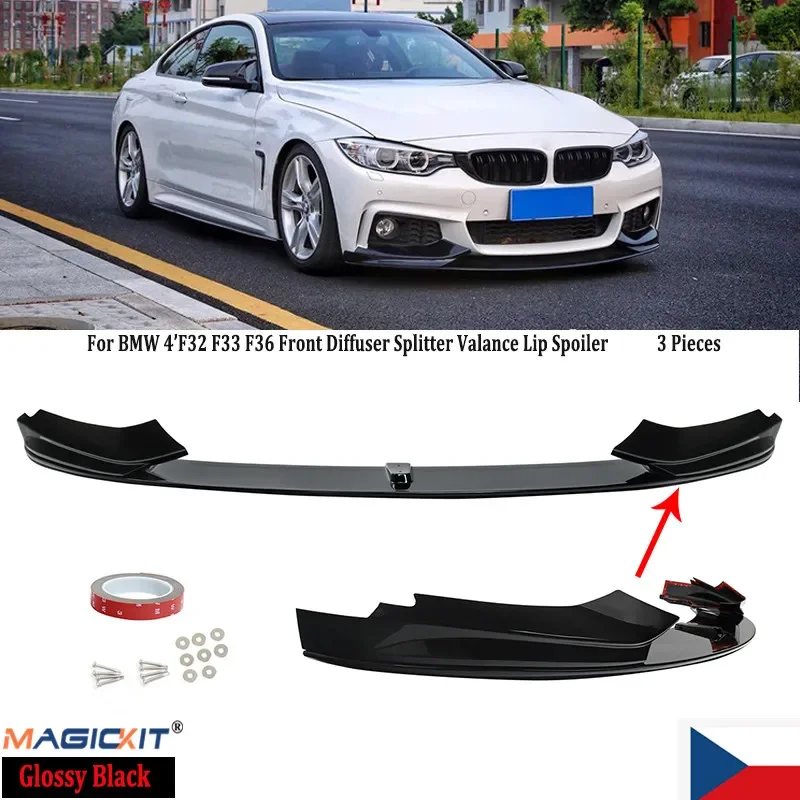 

MagicKit для BMW F32 F33 F36 высокоэффективные передние диффузор SPOLIER для сплиттер