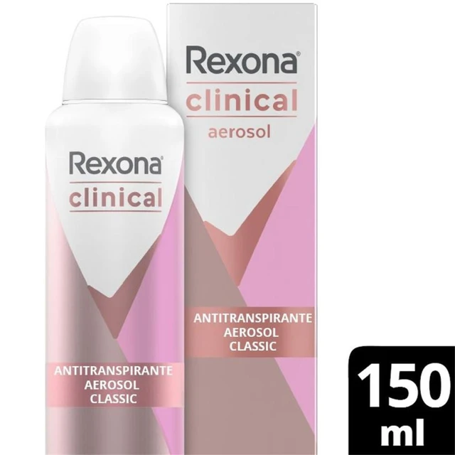 Rexona Clinical Classic Antiperspirant Deodorant 150ml - AliExpress