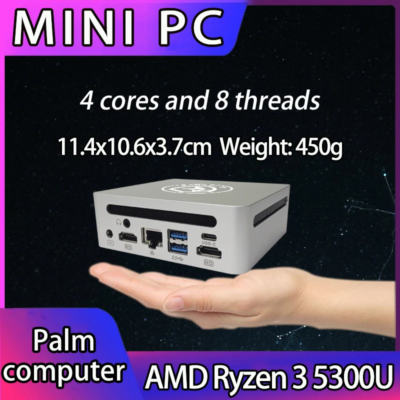 ミニpc AMD Ryzen 3 5300U MEM16GB/SSD512GB Amazon.com: GenMachine Mini PC AMD Ryzen 3 5300U Mini Computers Up