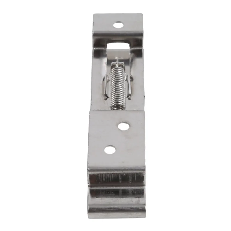 European Car License Plate Frame Holder Trailer Number Plate Clips Spring Loaded Stainless Steel Bracket