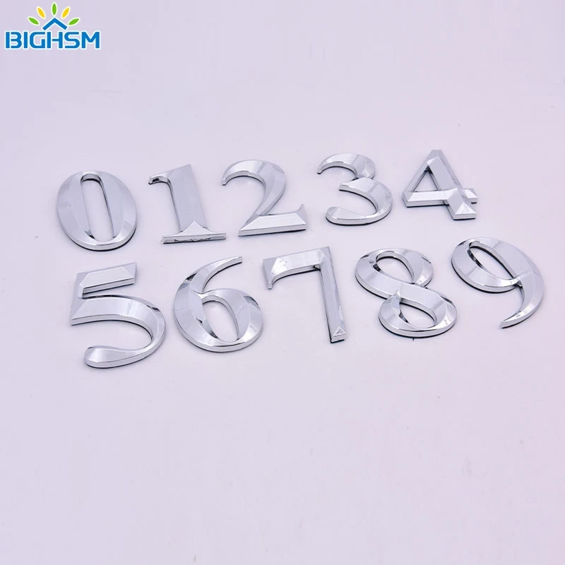 Number letter stickers Door number sticker 1Pcs Self Adhesive Door Number Sign House Number Digit Apartment Hotel Office Sticker Cabinet Table Room Decor Draw Label