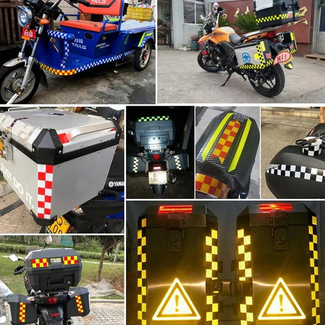 Square Reflective Safety Tape for Trucks & Cars
