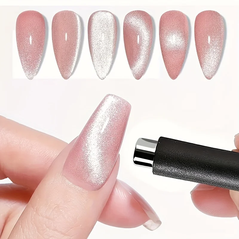 1 nail art cat eye magnet magnetic nail art tools cat eye nail tool magnetic nail tools cat eye fancy nail polish adhesive special super strong magnet stone tool art tool