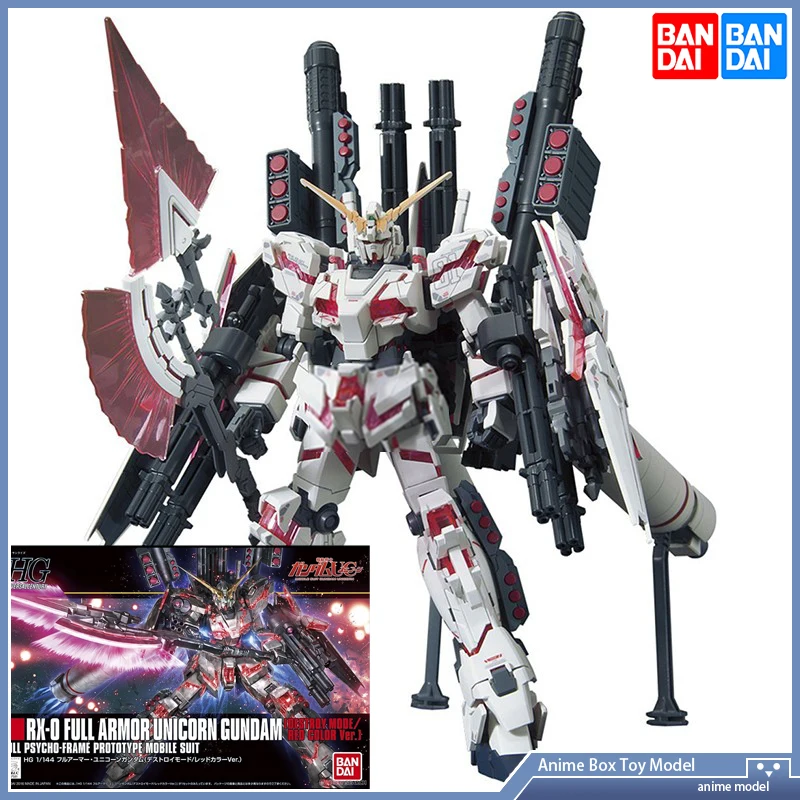 

[In Stock] Bandai HGUC 199 UNICORN RX-0 FULL ARMOR GUNDAM Action Assembly Model