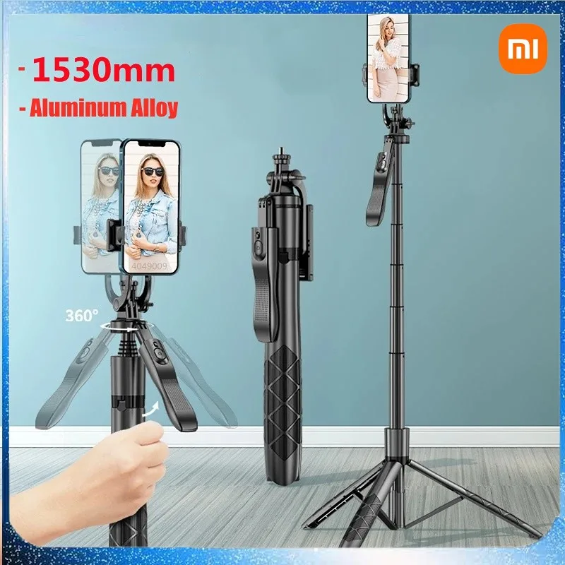 

Xiaomi Wireless Selfie Stick Tripod Stand Foldable Monopod with Bluetooth Shutter For Gopro Cameras Smartphones