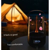 Humidificador Camping Office Creative Flame Humidifier Handheld Portable Intelligent Aromatherapy Machine 1