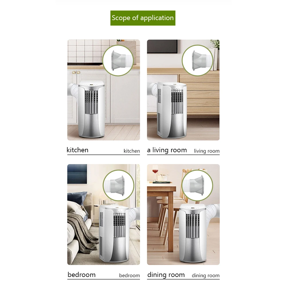 Exhaust Pipe Connector Professional Exhaust Duct Interface Parts Tube Connector Adapter