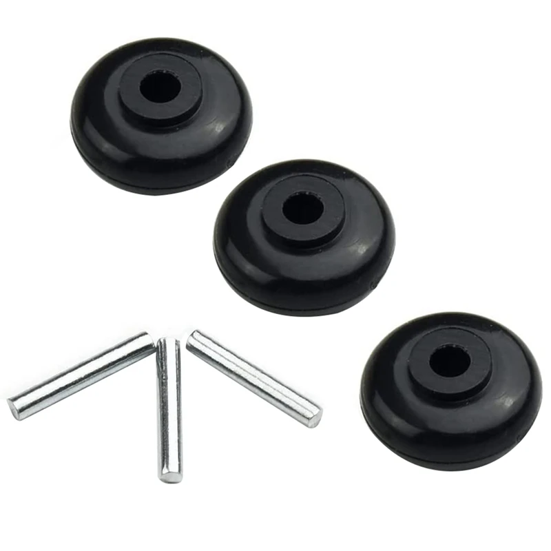 3X Axles And Rollers Motorized Heads Small Shaft Wheels For Dyson Vacuum Cleaner Powerheads Replacement