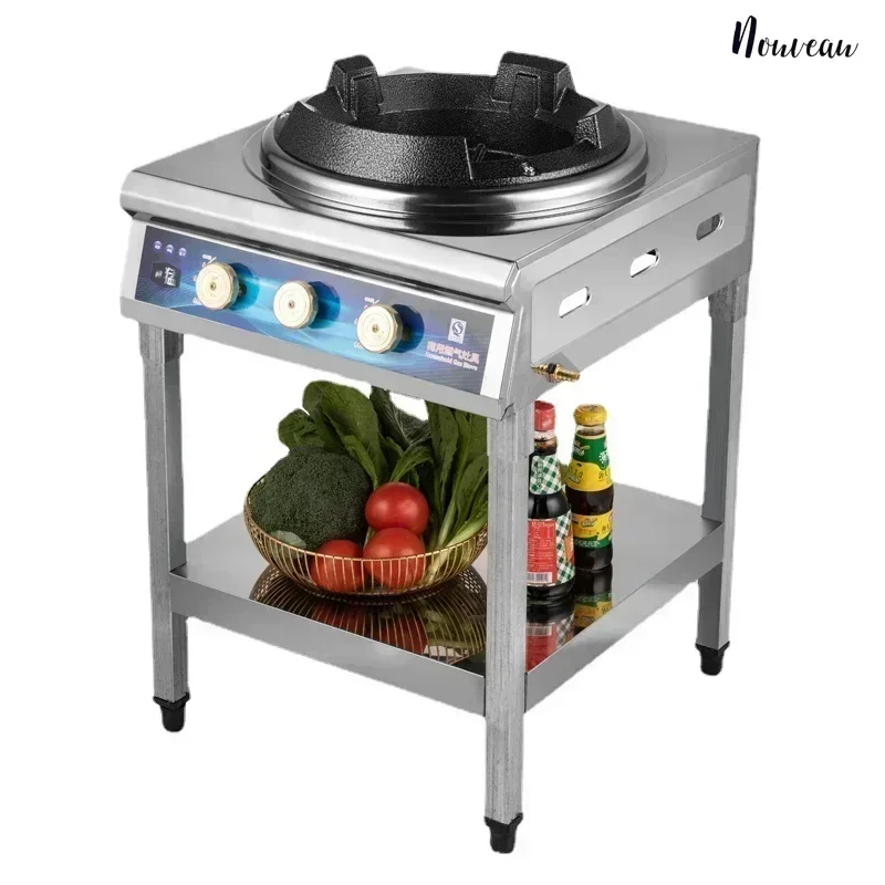 Commercial automatic flameout protection device fierce fire stove single stove restaurant liquefied gas fierce fire gas