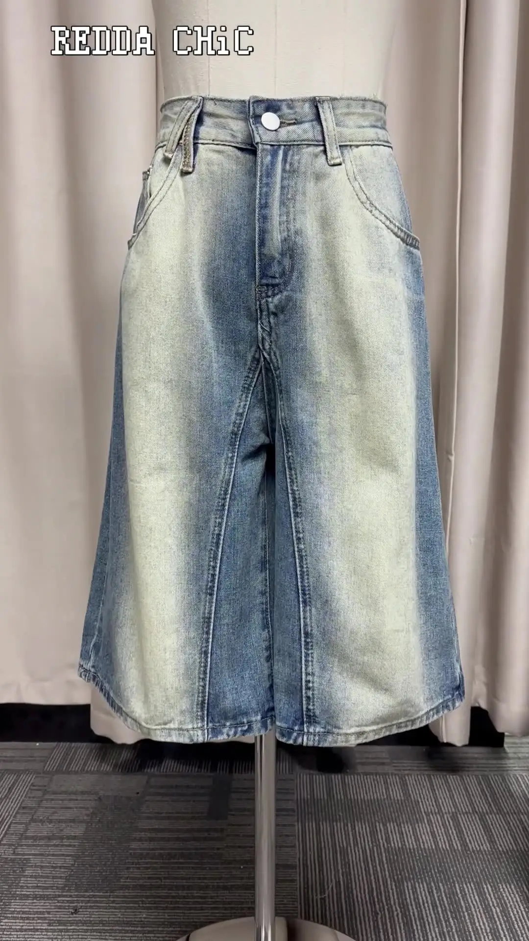 Pantaloncini Da Donna A Quadri Y2K: Vita Alta, Gamba Larga, In Stile Boxer Pigiama (FaroDor)