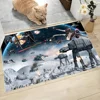 S-Star W-Wars Floor Mat Graphic Printed Flannel Doormats For Bathroom Kitchen Entrance Carpet Home Decor 4