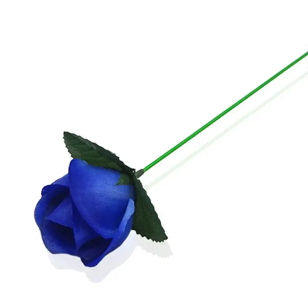 Flame To Rose Appearing Magic Flower Torch To Flower Magic Trick Professional Magician Bar Illusion Props