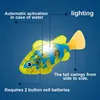 Baby Shower Luminous Induction Electric Fish Playing in Water Toy Simulated Electronic Fish for Interactive Swimming Robot Fish 4