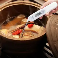 Food Temperature Meter Instant Read Food Temperature Sensor Meat Temperature Gauge Temperature Meter Food Thermograph For Grill 2