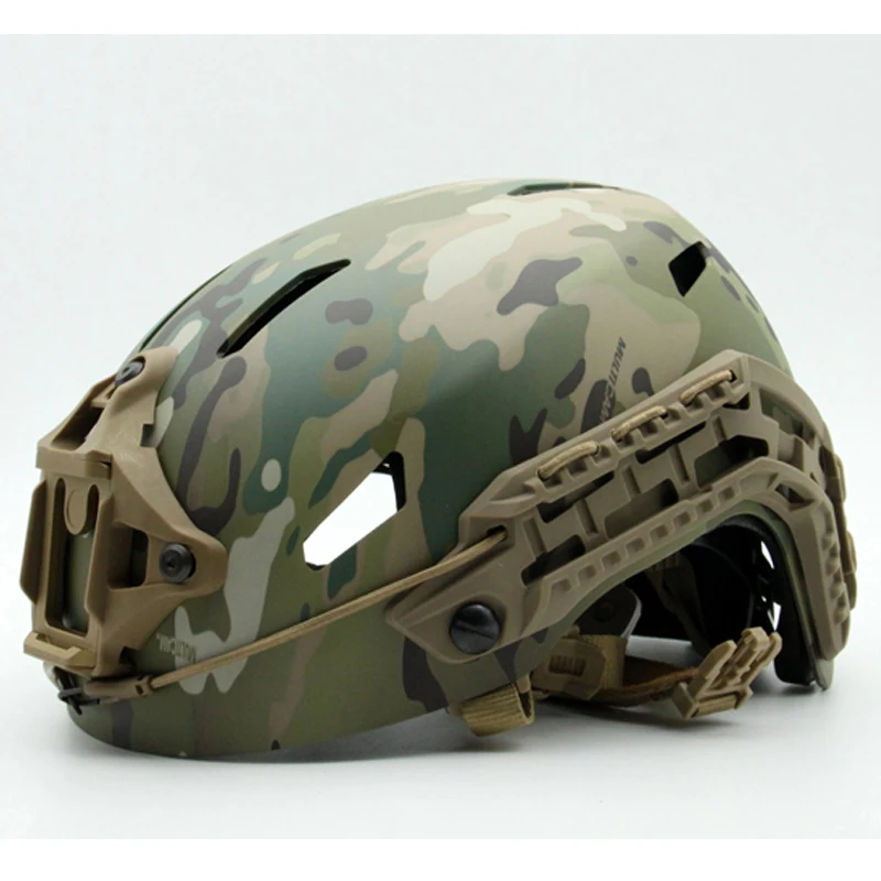 

Outdoor Military Fans Hollow Guide Rail Lightweight Processing Light Assault Helmet