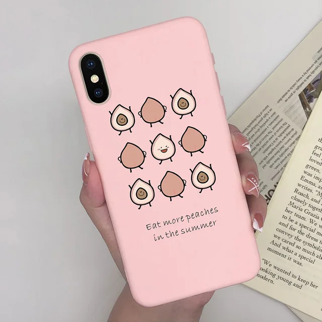 iPhone - iPhoneX・XSケースデコ☺️ For iPhone X XR XS Max Case Fashion Cartoon Cute Girl Daisy