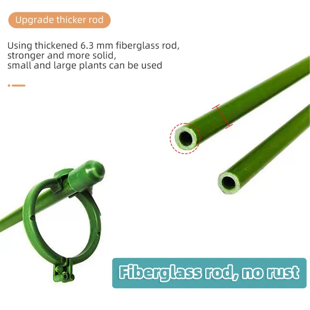 30/40/50 Cm Növényi Tartó Tét Állítható Kerti Virágtartótámogató Tétnövény Ketrec Gyűrűk Virág Paradicsom Zöldséghez - Image 5