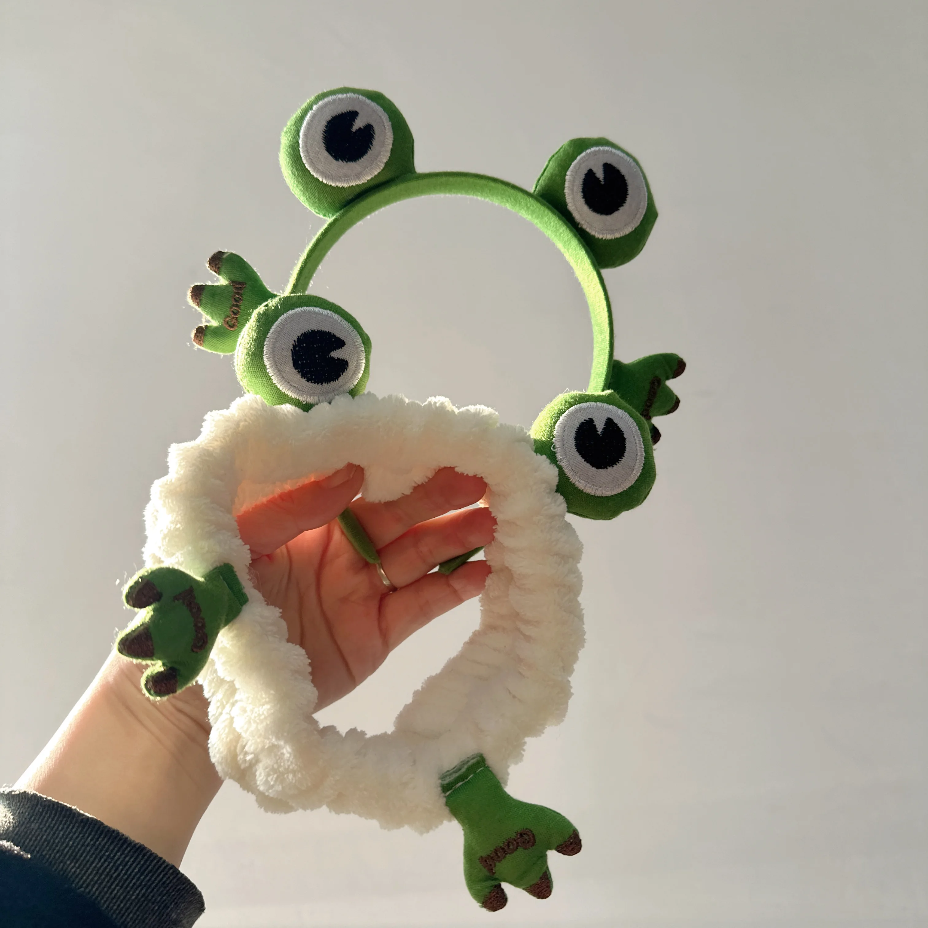 Green Frog Crown Headband - Kids Party Headpiece For Boys & Girls - Prop