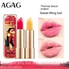 AGAG Warm Change Lipstick Lip Balm Female Moisturising And Nourishing Make Up Korean Lip Stick