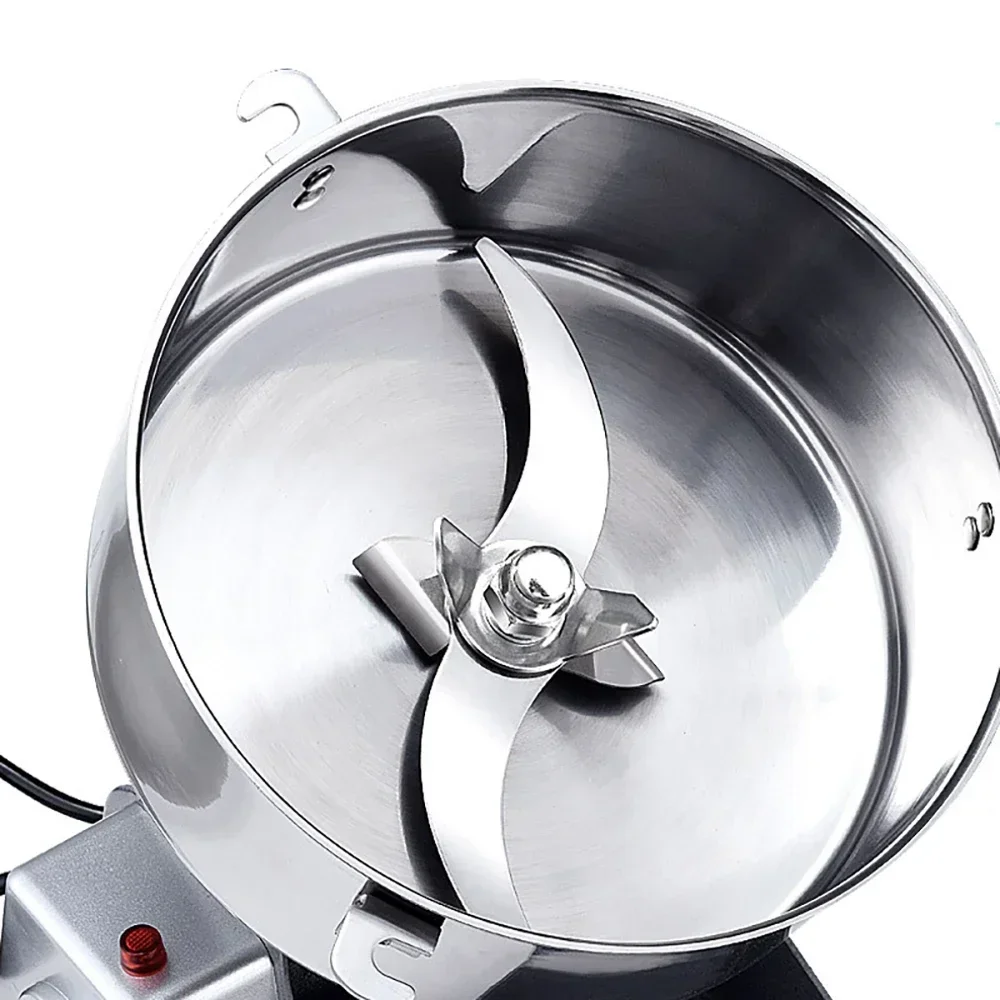 1000G Grinder Machine Grains Electric Herbal Coffee Powder Miller Dry Food High Speed Intelligent Spices Cereals Crusher 5