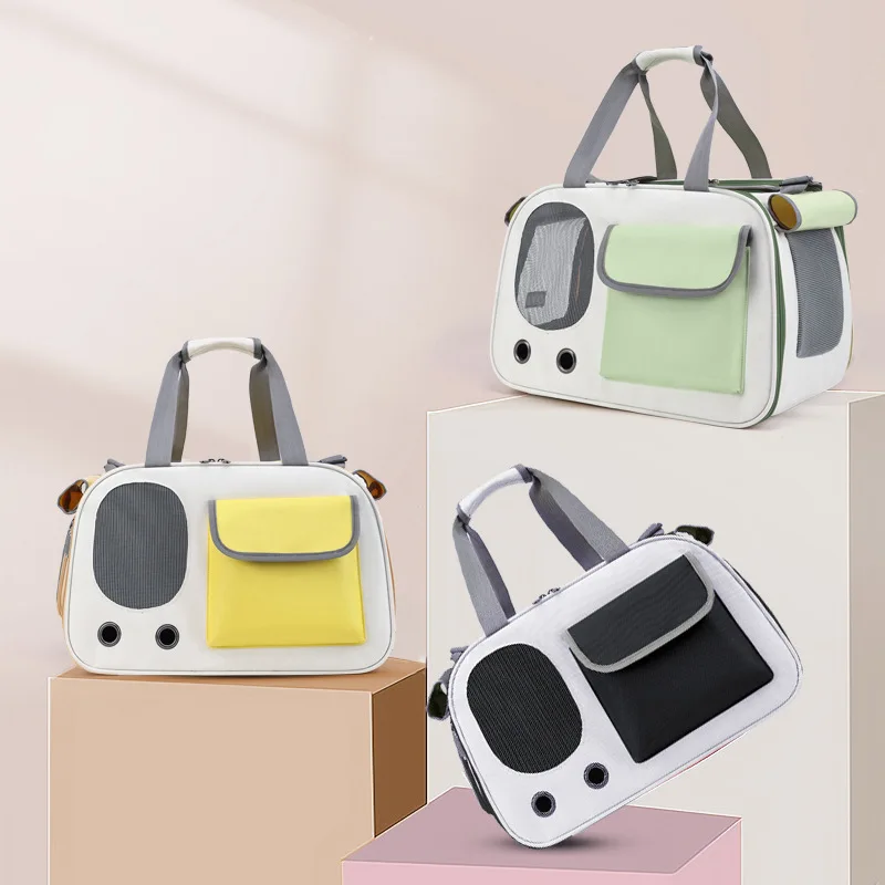 1Pcs Portable Pet Carrier Cat Bag For Cats And Dogs Ideal For Travel And Outdoor Activities Suitable Cats Small Dogs