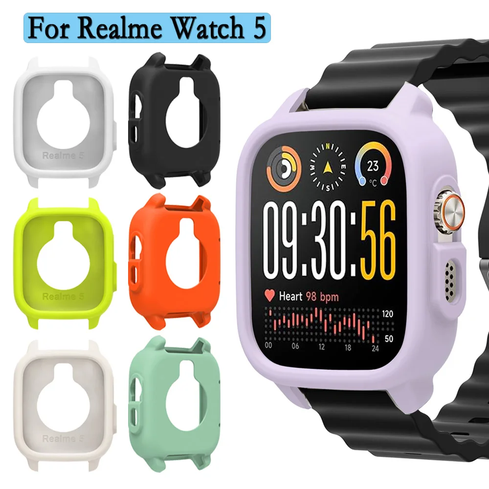 Soft Shell Silicone Protective Case - Lightweight and High-Quality Watch Decoration
