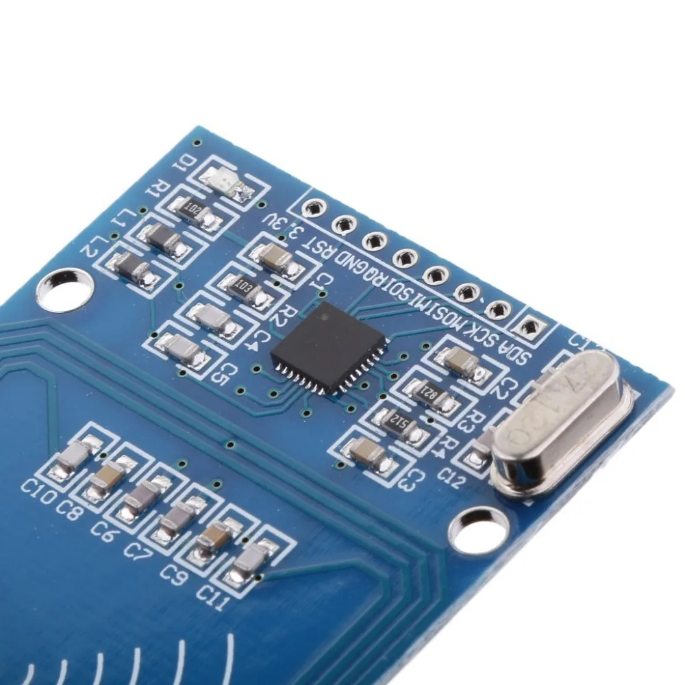 Lector de tarjetas RC522 MFRC522 RFID RF IC, Sensor de proximidad, módulo de inducción, MFRC-522
