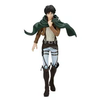 ⁦مجسم أنمي هجوم العمالقة إيرين ييغر (إصدار Grandista الأصلي من Banpresto / Bandai) 26 سم | Official Bandai Banpresto Attack on Titan Grandista Eren Yeager Action Figure 26cm⁩ - الصورة ⁦5⁩
