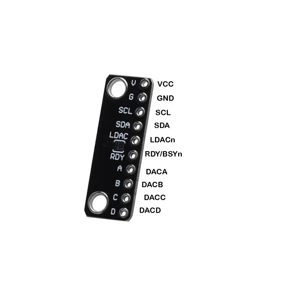 MCP4728 12 Bit Quad Digital Analog Converter Module I2C Interface Low Power GY-MCP4728 EEPROM Memory DAC Breakout Sensor Module