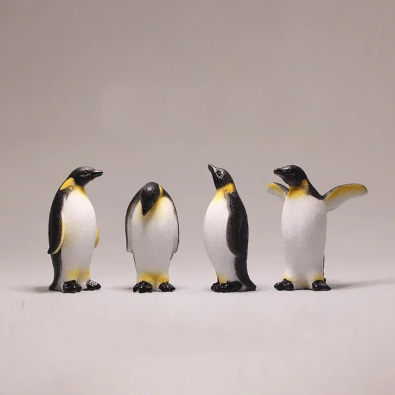 Miniature Figurines, Miniature Ornament, Lucky Cat Statue, Miniature Duck Figurines, Anime Figure Toy, Dragon Statue, Glass Fruit Pendants, Cat Figurine Decoration, Action Figure Toy, Cat Keychain Jewelry-Iceberg Penguin Seal Fantasy Miniatures Lovely Animals Fairy Garden Gnome Moss Terrarium Decor Statue Bonsai Figurine